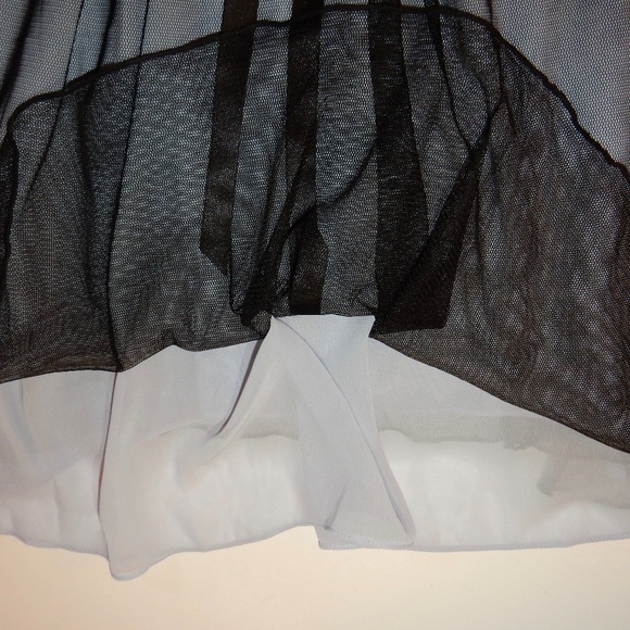 Victorias Secret Cami Sheer Nightie XL Black - Picture 6 of 8